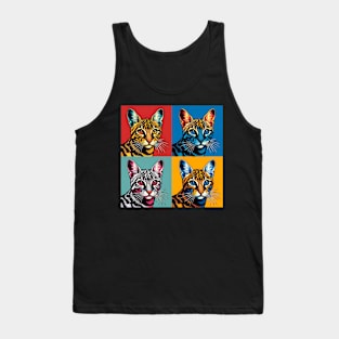 Toyger Pop Art - Cat Lovers Tank Top